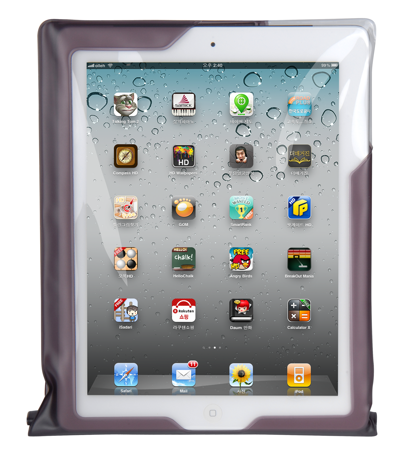 DiCAPac Tablet Tasche wasserdicht für iPad™ schwarz DiCAPac Tablet Tasche wasserdicht für iPad™ schwarz
